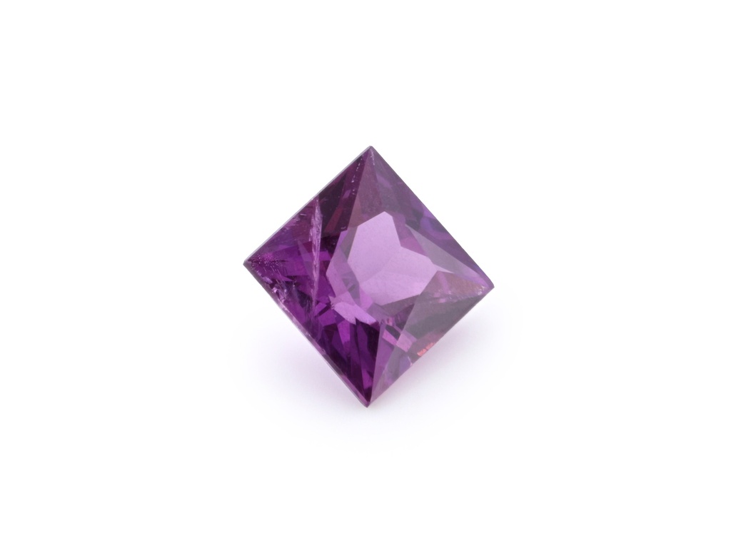 Purple Sapphire 3.50mm Princess Cut