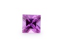 Pink Sapphire 3.50mm Princess Cut Dark