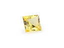 Yellow Sapphire 3.00mm Princess Cut Mid