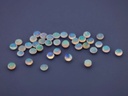 White Opal 2.75mm Round Cabochon