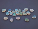 White Opal 5x4mm Oval Cabochon