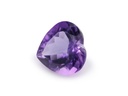 Amethyst 18mm Heart Shape Light Colour 