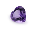 Amethyst 16mm Heart Shape Mid to Strong Colour 