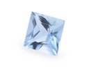 Aquamarine 7.19x7.10mm Princess Cut