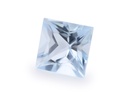 Aquamarine 8.15x8.10mm Princess Cut