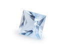 Aquamarine 7.00mm Princess Cut Light Blue