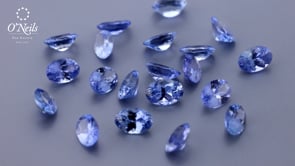 Ceylon Sapphire 6x4mm Oval Light to Mid Blue Unheated