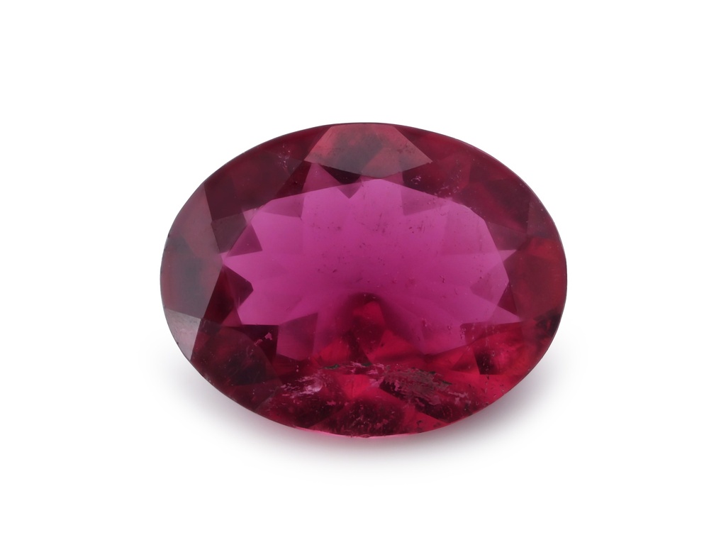 Rubellite Tourmaline 7.8x6.1mm Oval