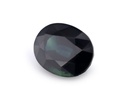 Australian Sapphire 10.3x8.1mm Oval Dark Blue
