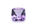 Amethyst 15mm Square Cushion Light Colour Chequerboard