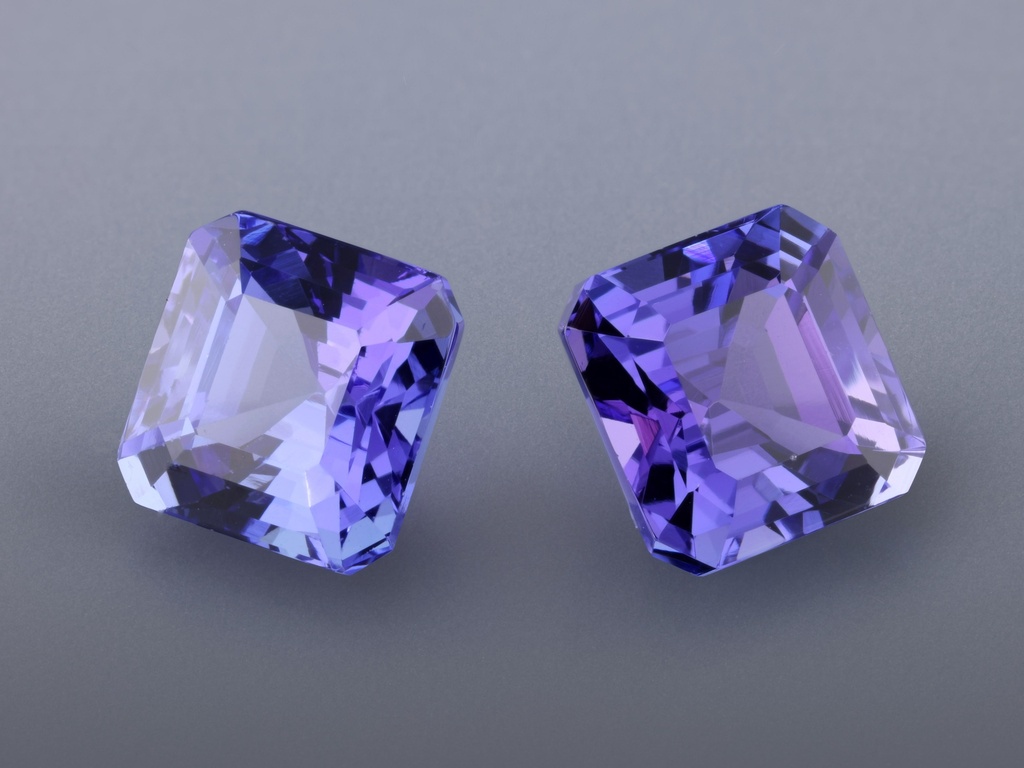 Tanzanite 7.00mm Square Emerald Cut