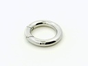 Shortener Sterling Silver 17mm Circle Polished with Trigger 