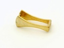 Bail Sterling Silver Gold Plated Fan Shape Stone Holder