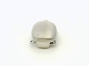 Clasp Sterling Silver 14x10mm 2 Row Cushion Matt Finished 