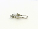 Sterling Silver Bail with Cubic Zirconia White