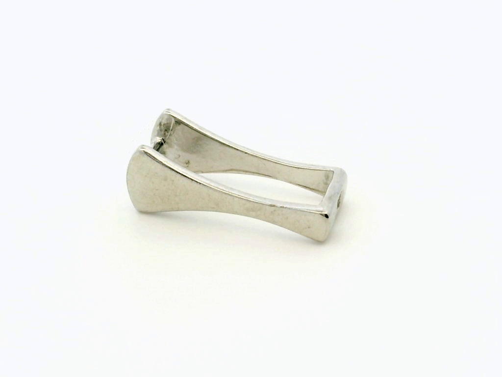 Bail Sterling Silver Fan Shape Stone Holder