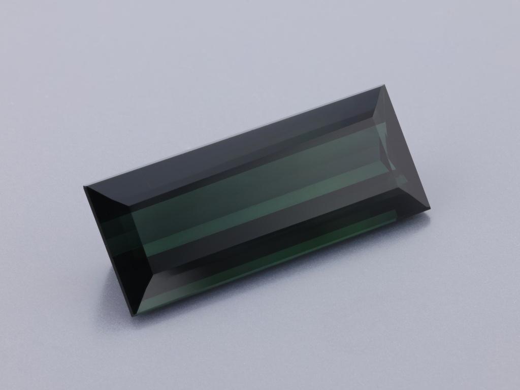 Teal Tourmaline 20.2x9.1mm Baguette