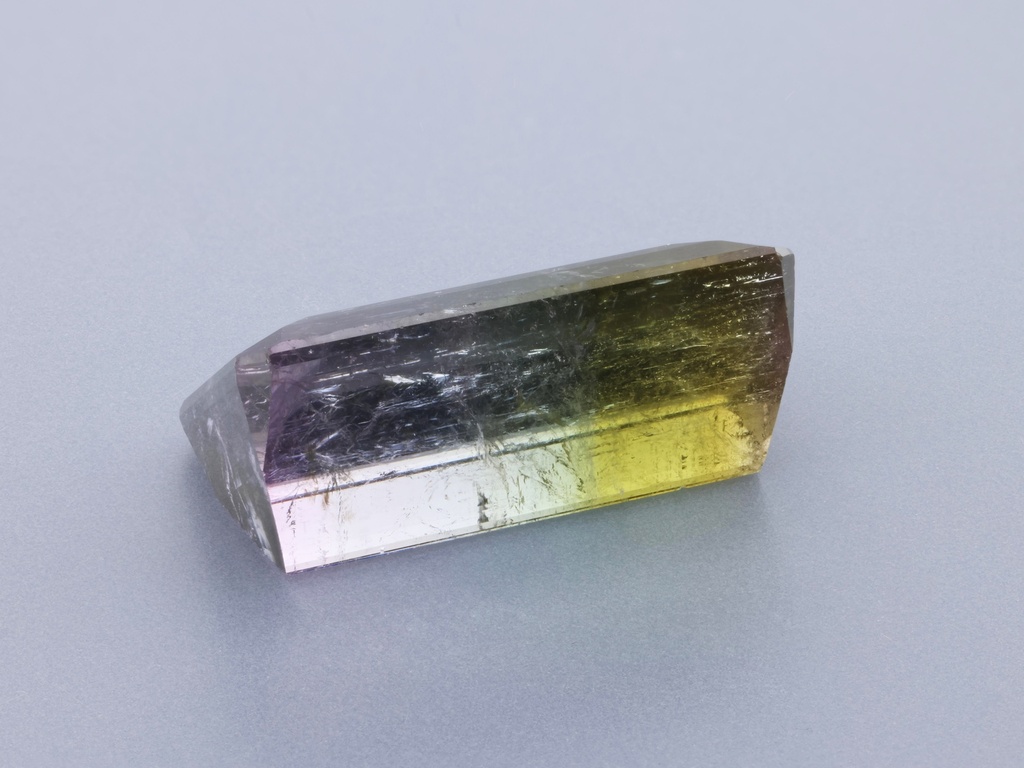 Tri Colour Tourmaline 16.35x10.7mm Emerald Cut