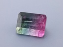 Watermelon Tourmaline 15.7x12mm Emerald Cut