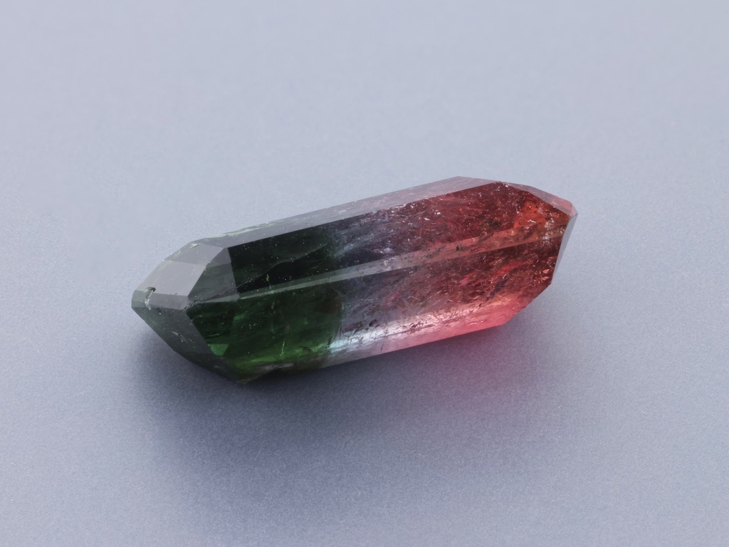 Tri Colour Tourmaline 15.05x8.95mm Emerald Cut