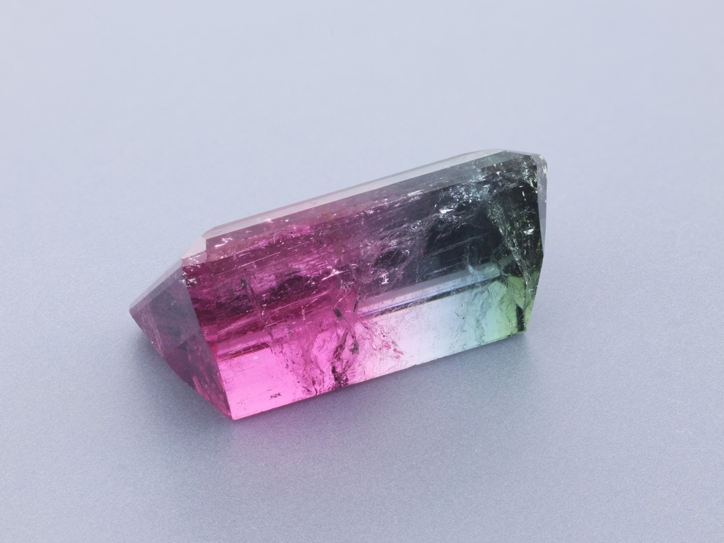 Watermelon Tourmaline 19.5x13.2mm Emerald Cut