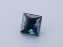 Australian Sapphire 6.7x6.6mm Princess Cut Royal Blue
