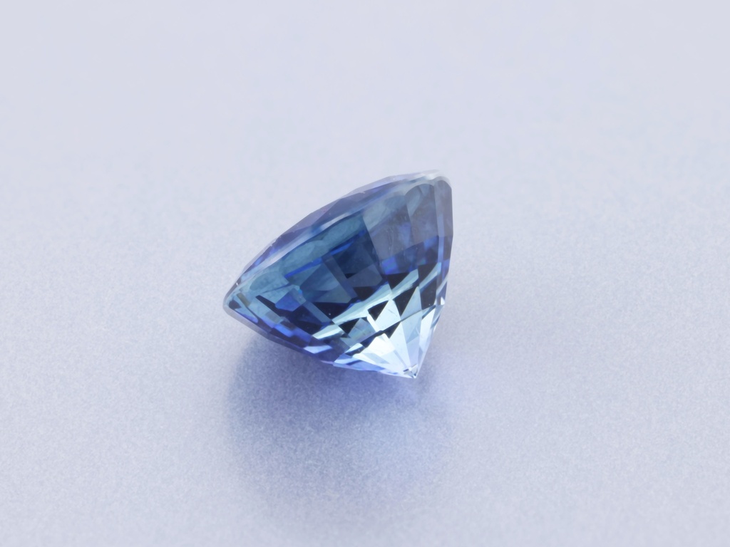 Ceylon Sapphire 5.30mm Round Blue