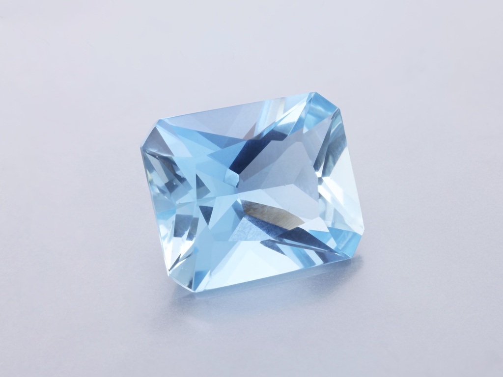 Aquamarine 12.1x10.1mm Radiant Cut