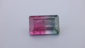 Watermelon Tourmaline 21x13.15mm Emerald Cut