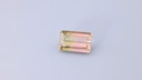 Tri Colour Tourmaline 13.7x8.65mm Emerald Cut