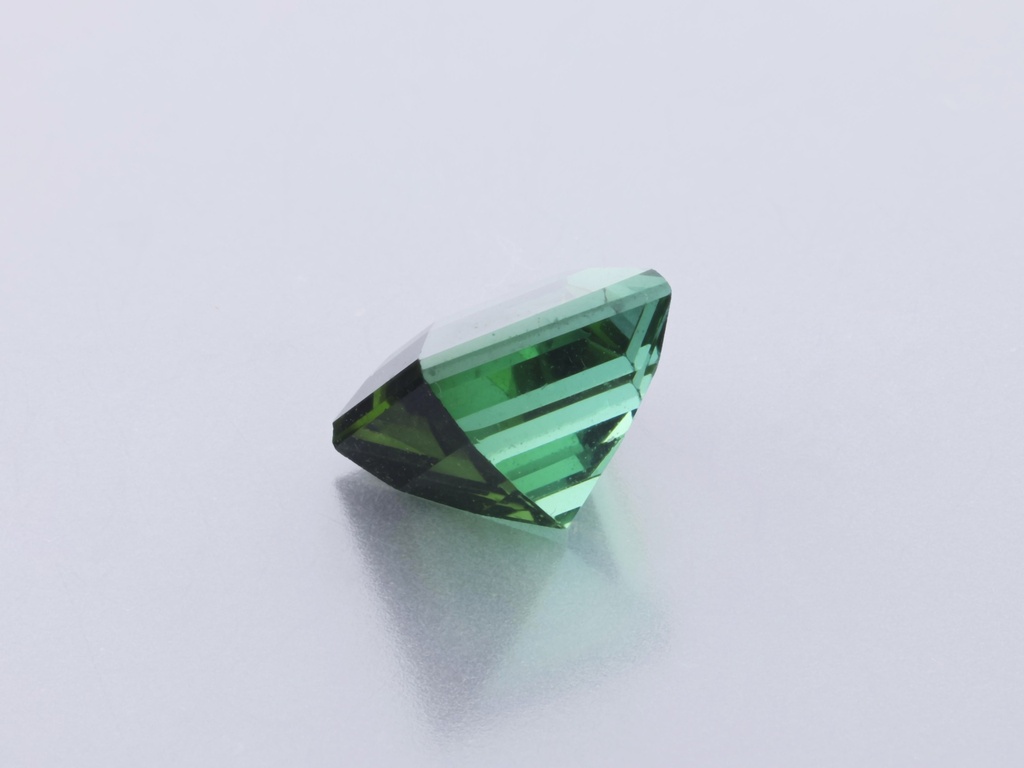 Green Tourmaline 5.50mm Carre Cut
