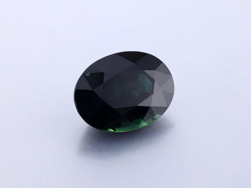 Australian Sapphire 8x6mm Oval Dark Blue