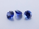 Ceylon Sapphire 4.30-4.40mm +/- Round Dark Blue
