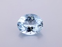 Aquamarine 11x8.8mm Oval Mid Blue