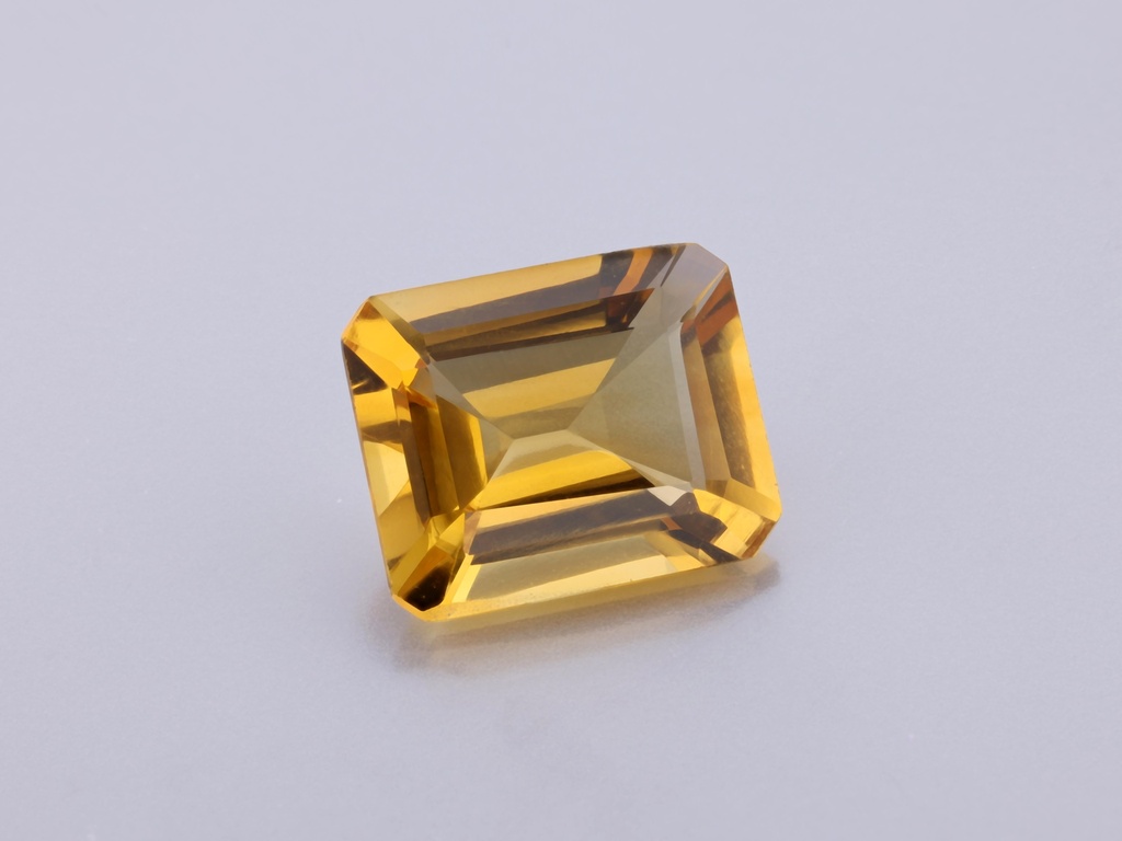 Citrine 10x8mm Emerald Cut