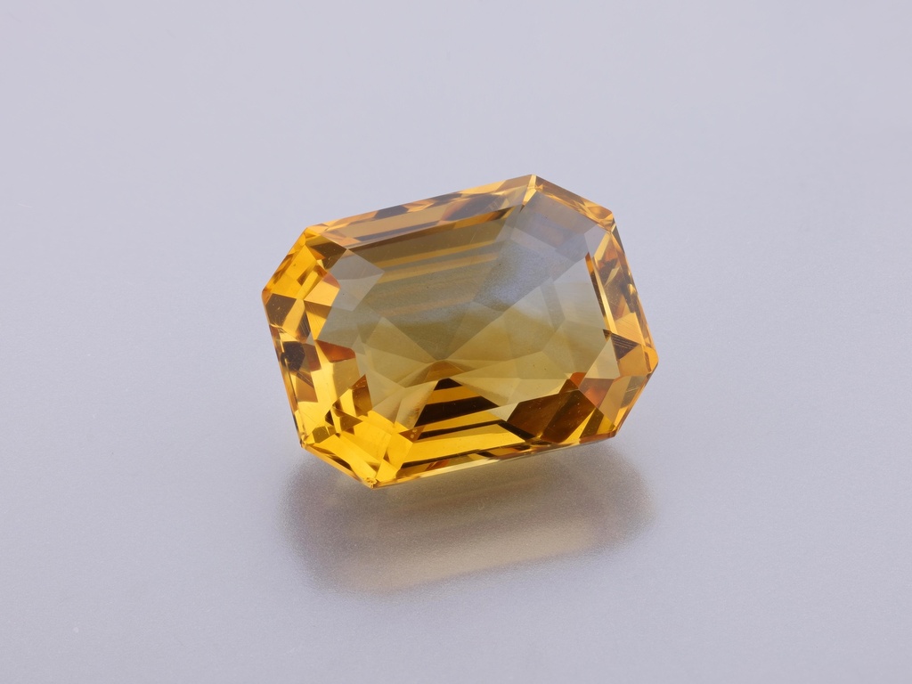 Citrine 13.1x10.2mm Emerald Cut