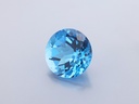 Topaz  14mm Round Medium Blue 