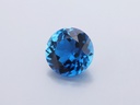 Topaz 10.4mm Round Medium Blue