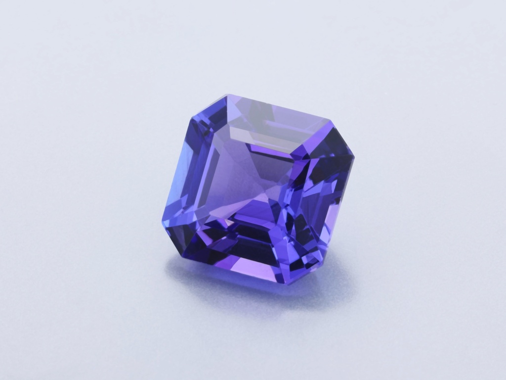 Tanzanite 8.00mm Square Emerald Cut