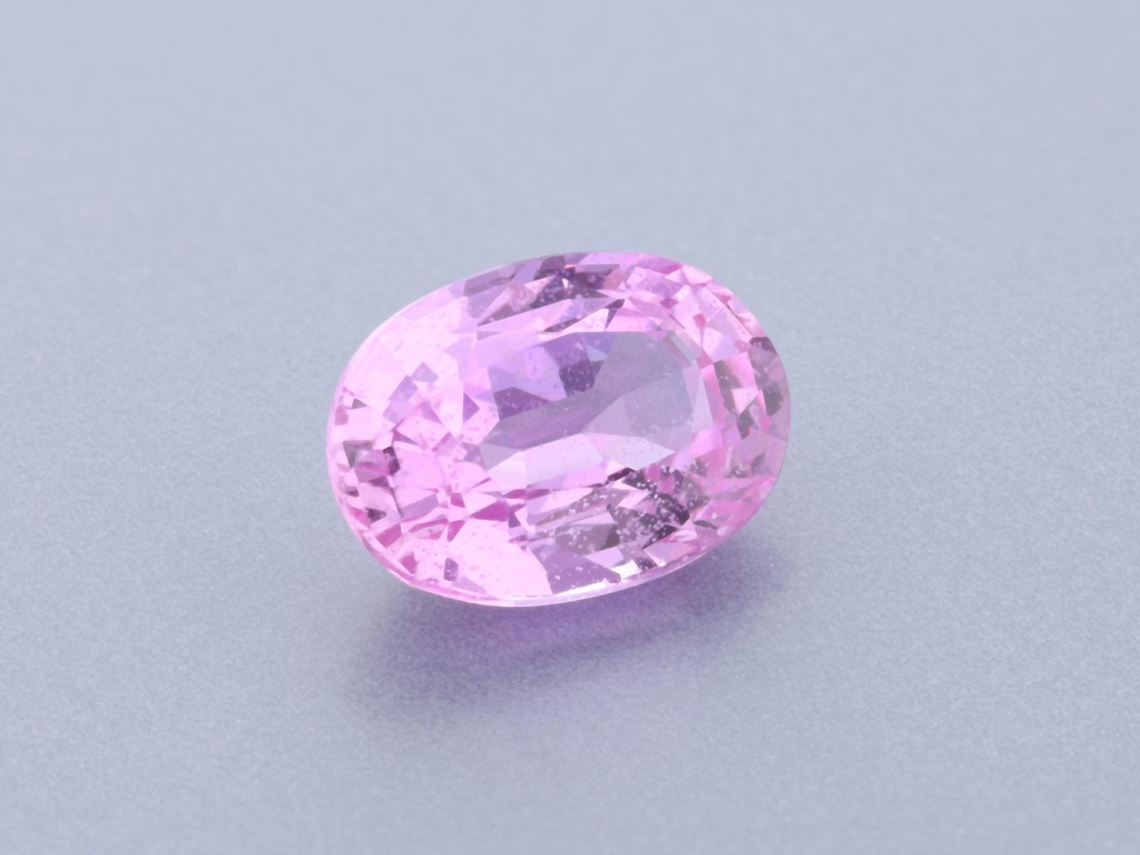 Pink Sapphire 6.9x4.9mm Oval Mid