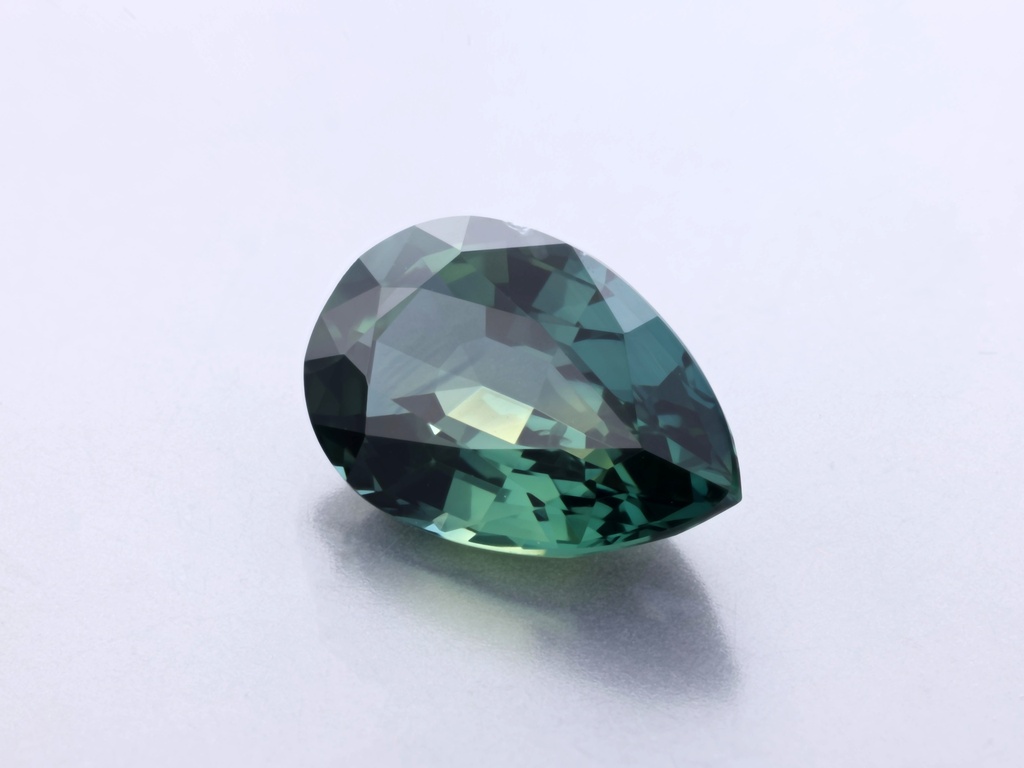 Parti Sapphire 8.75 x 5.76 x 3.78mm Pear Shape
