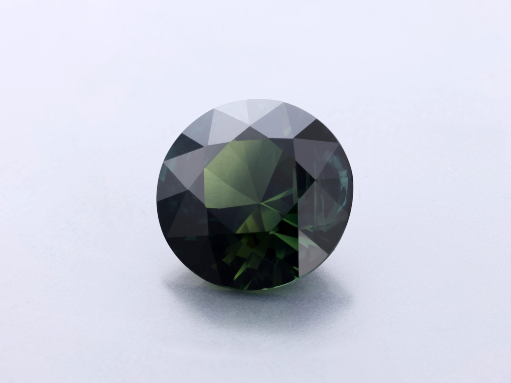 Parti Sapphire 8.17 x 8.17 x 4.82mm Round