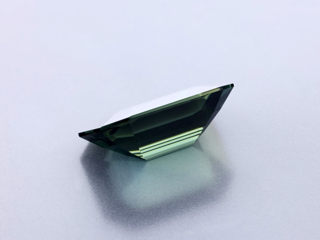 Parti Sapphire 7.92 x 5.72 x 3.82mm Emerald Cut