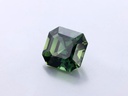 Parti Sapphire 6.85 x 6.53 x 4.52mm Square Emerald Cut