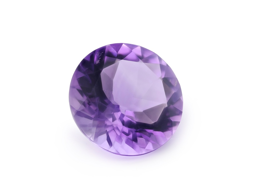 Amethyst 18mm Round Mid-to-Strong Colour 