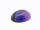 Synthetic/Lab Grown Sapphire 20x15mm Oval Cabochon German Cut Purple