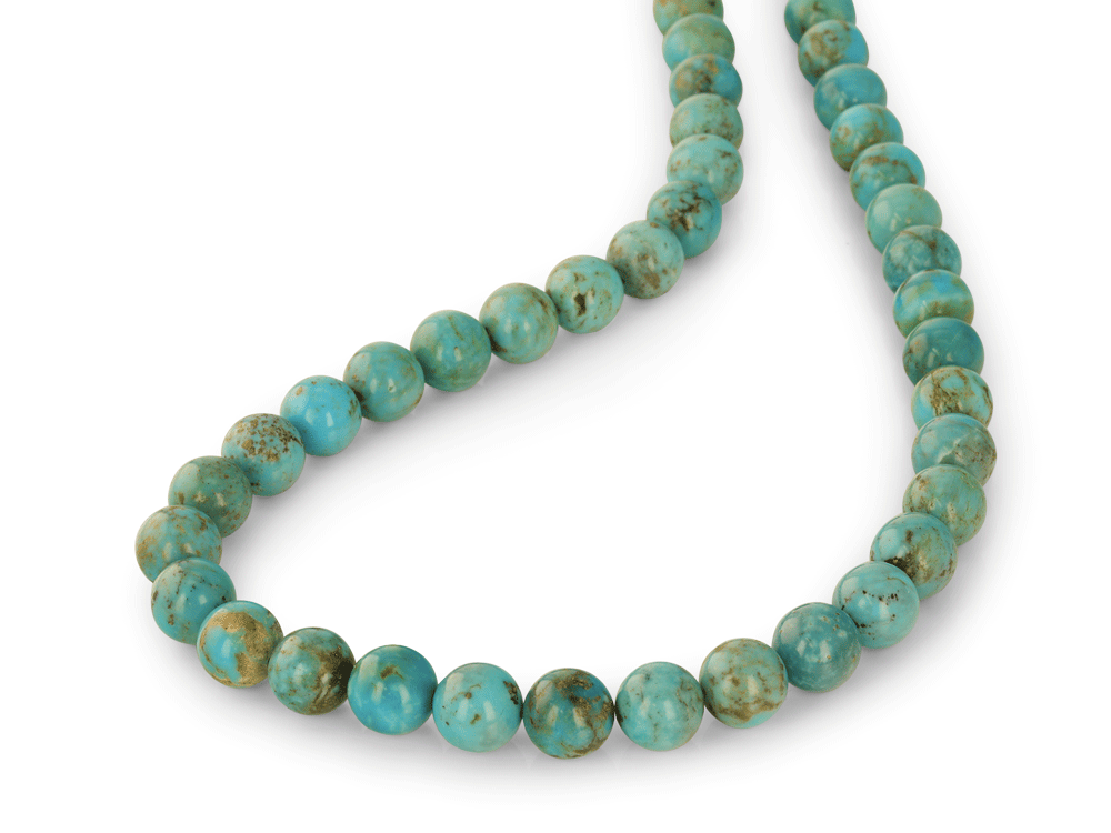 Turquoise Campitos 10mm Round