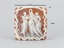 Cameo Three Graces 42x41mm