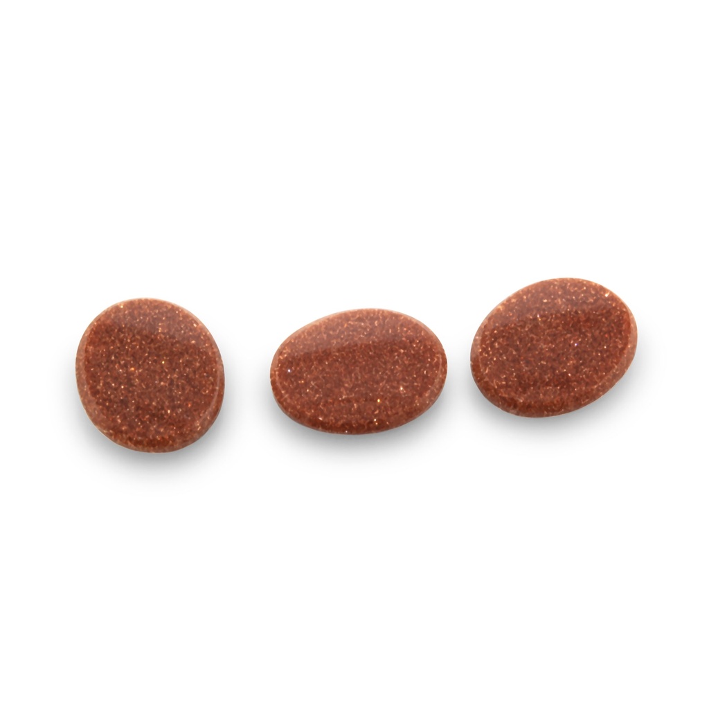 Goldstone 11x9mm Oval Buff Top
