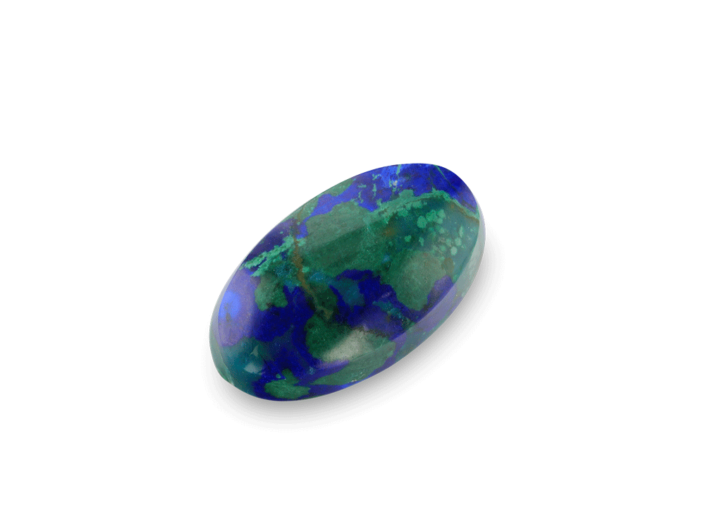 Bisbee Azurite & Malachite 19x11mm Oval 